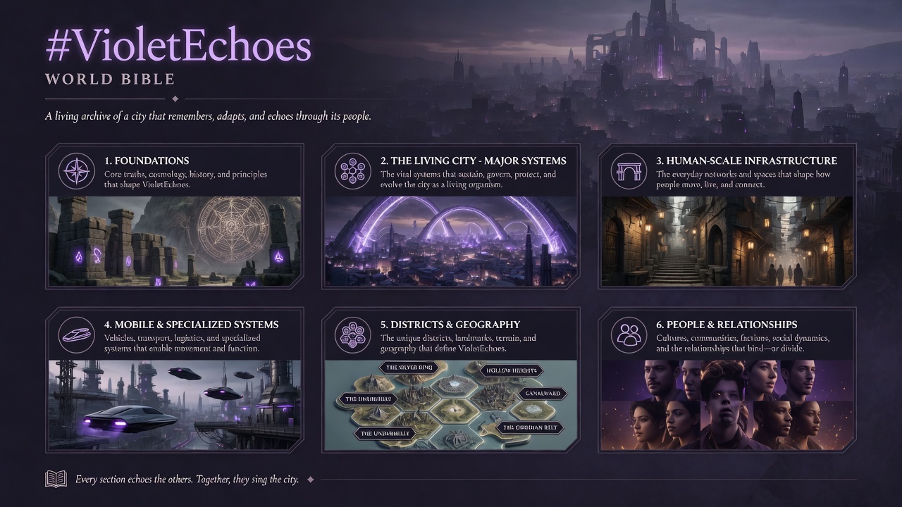 Every section echoes the others