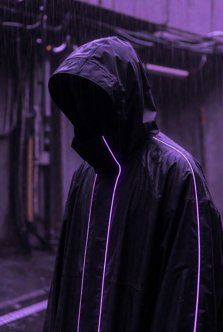 Spine Night — Heavy night / data-spine streets