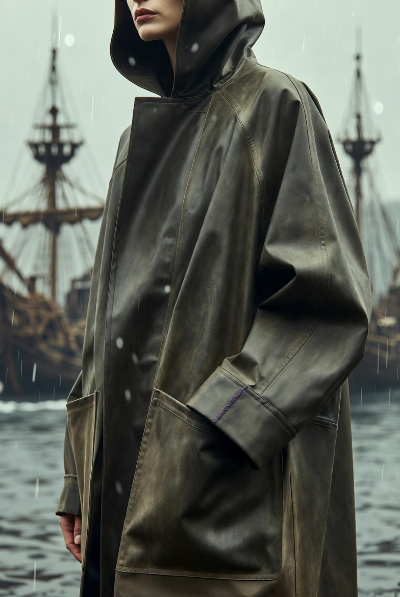 Harborward Oilcloth — Harbor / living-ship edge
