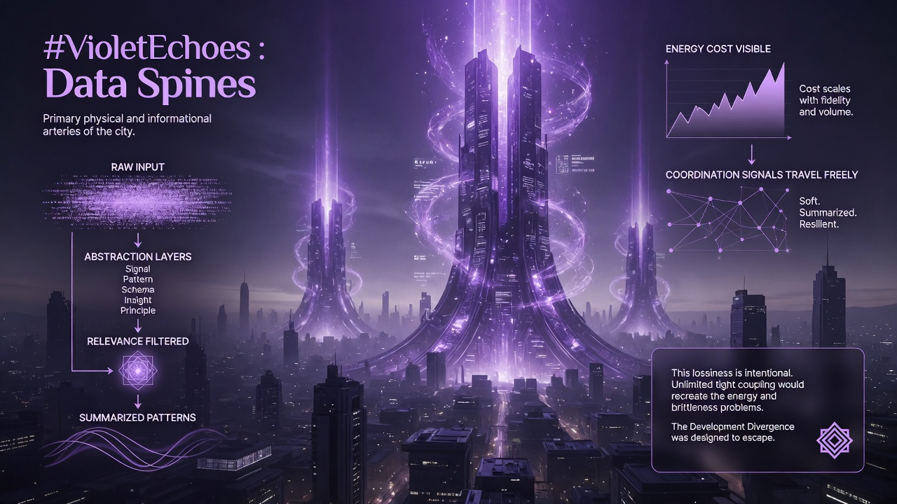 Data Spines — abstraction layers and intentional lossiness