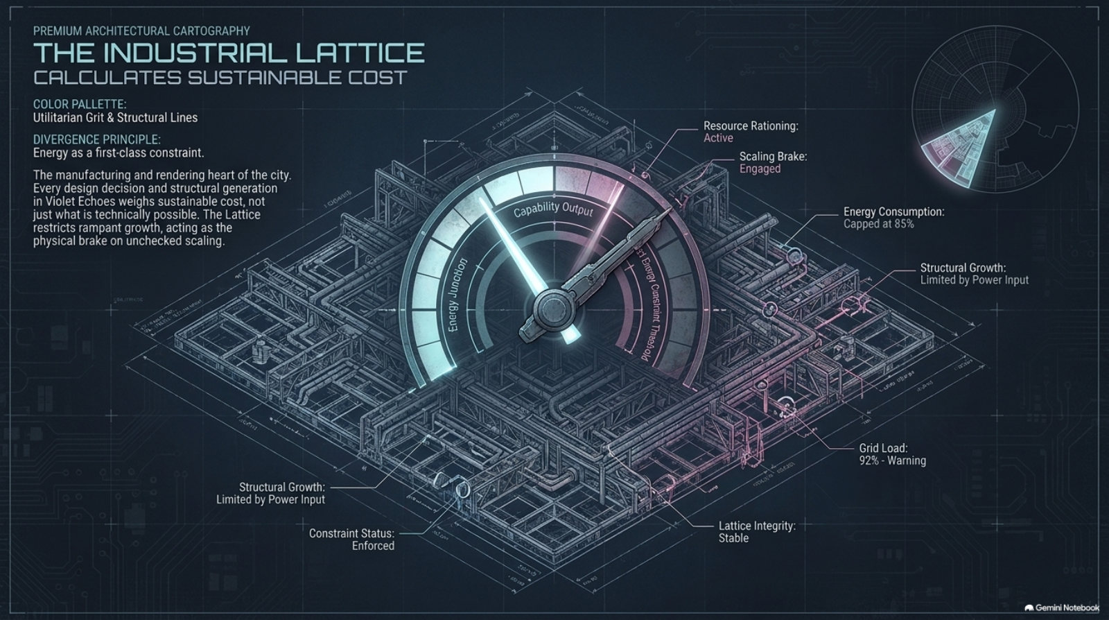 Districts of the Nexus — Industrial Lattice calculates sustainable cost