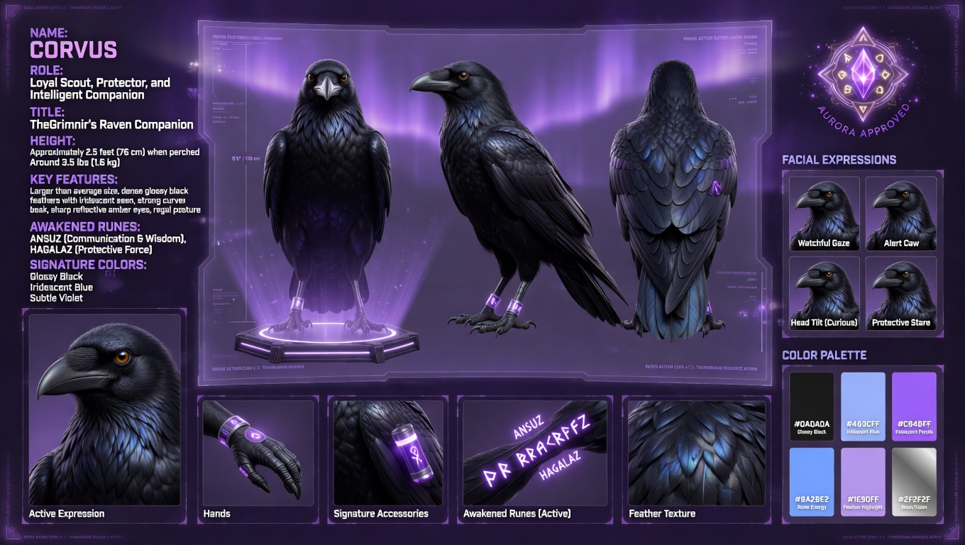 Portrait of Corvus
