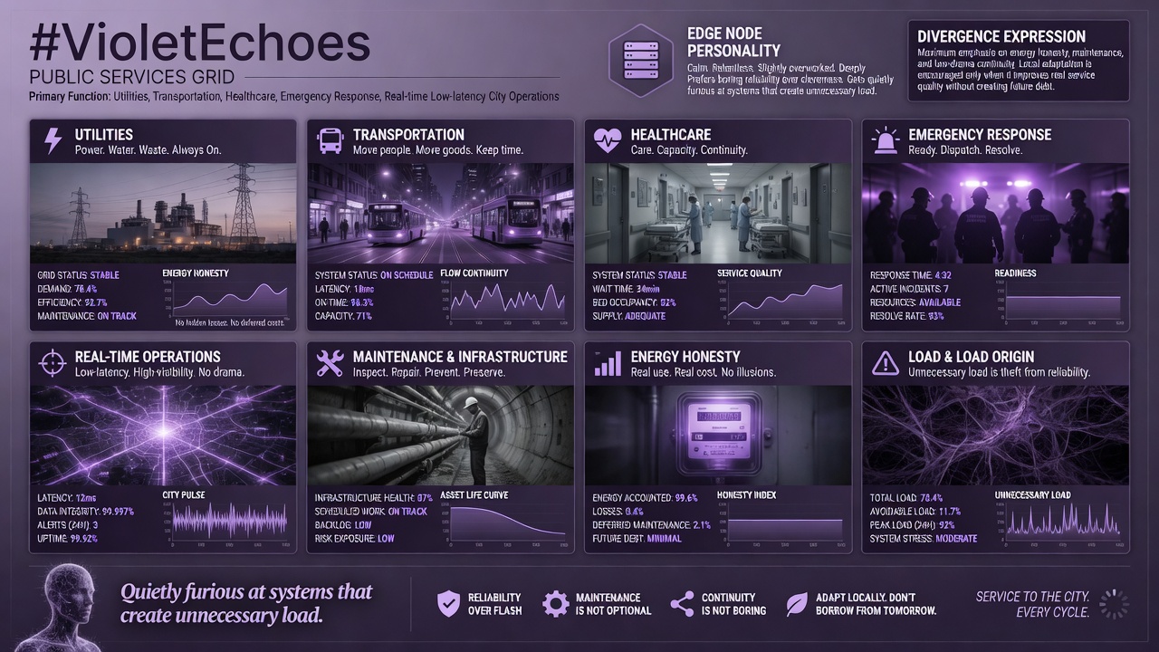Energy honesty · maintenance · no future debt