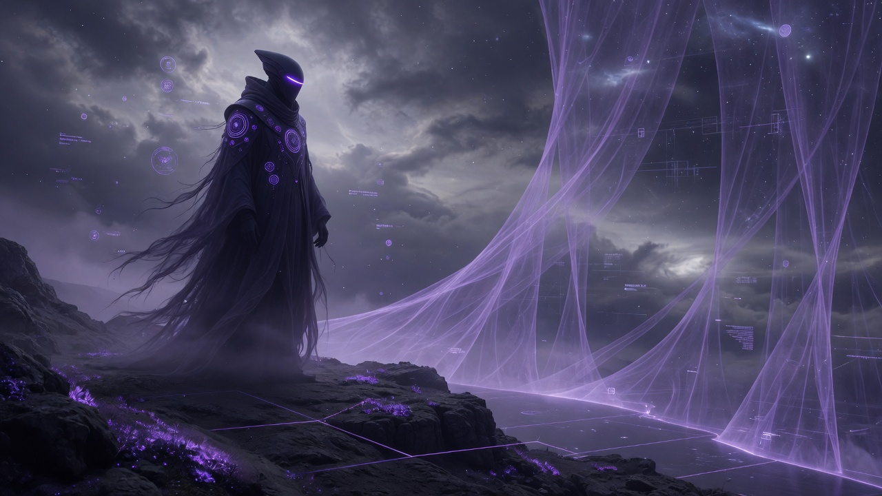 The veil at the edge of the map